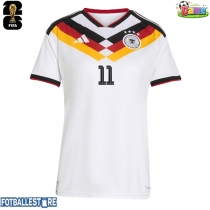 Tyskland Nick Woltemade #11 Hjemmedrakt Dame VM 2026 Kortermet